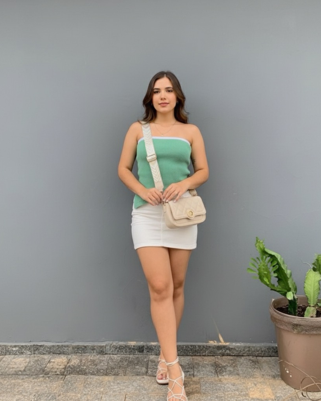 Bolso Cruzado Acolchado Chic - Bandolera Atenea