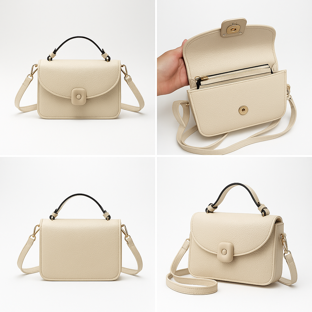 Bolso Satchel Minimalista– Mar