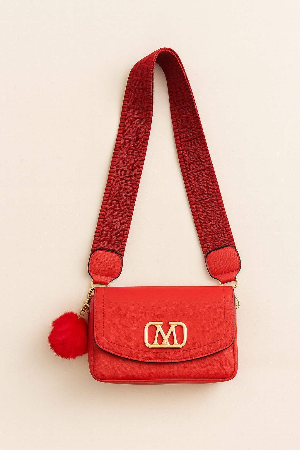 Bolso Cayena - El Poder del Rojo en un Diseño Único