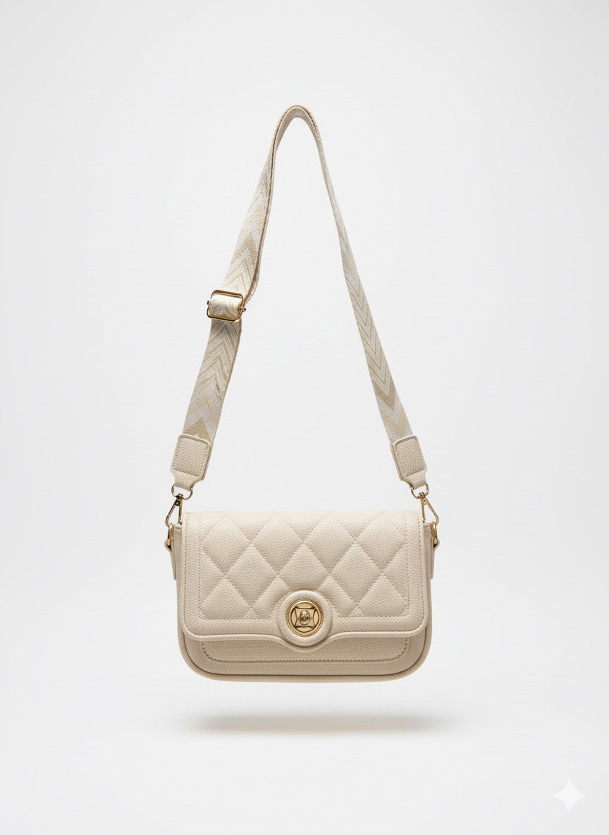 Bolso Cruzado Acolchado Chic - Bandolera Atenea