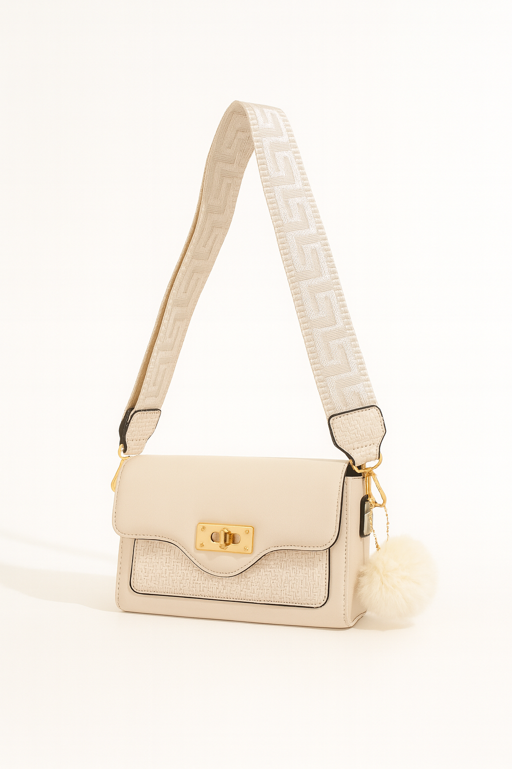 Bolso Aura - Chic Atemporal en Tono Crema