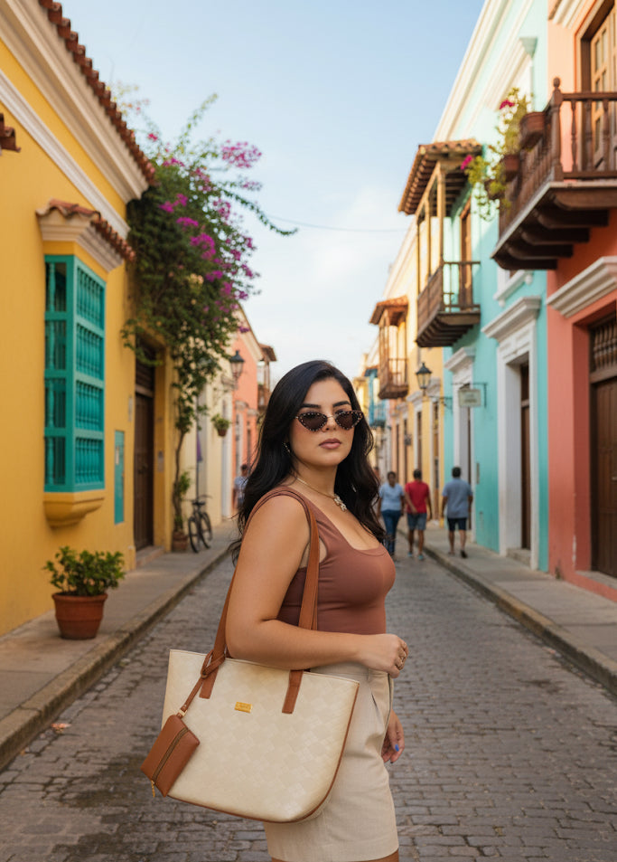 Bolso Tote Bahia - Espacio y Estilo para tu Día a Día